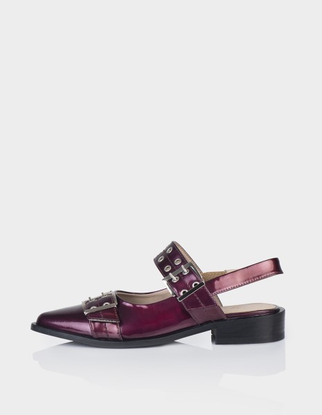 Zapato Slingback Stefania Charol Vino