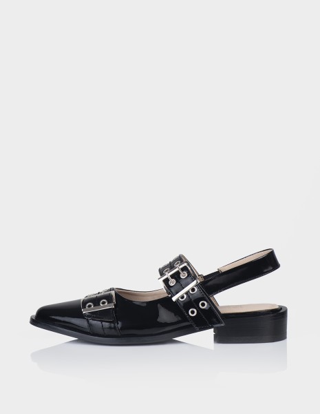 Zapato Slingback Stefania Charol Negro