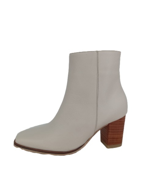 Botin Brasil Cuero Napa Beige