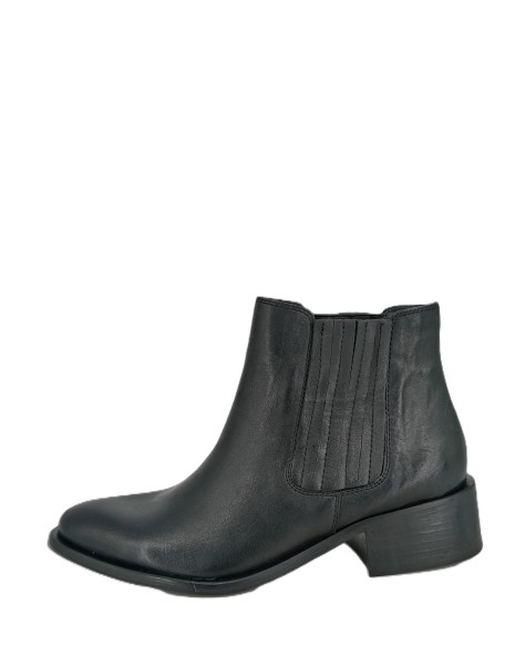 Botin Dark Cuero Negro