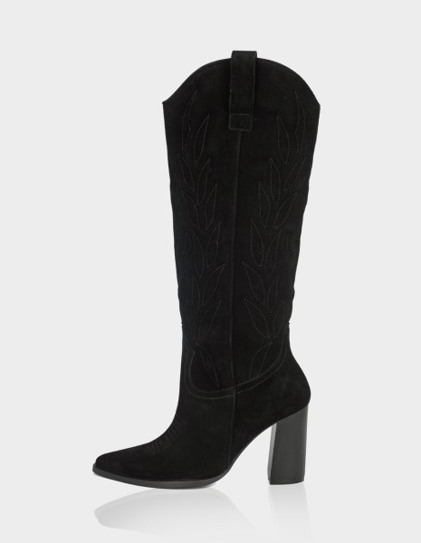 Bota Zaria Gamuza Negro