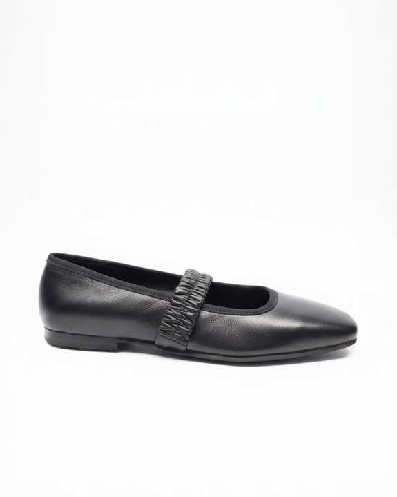 Baleta Bela Cuero negro