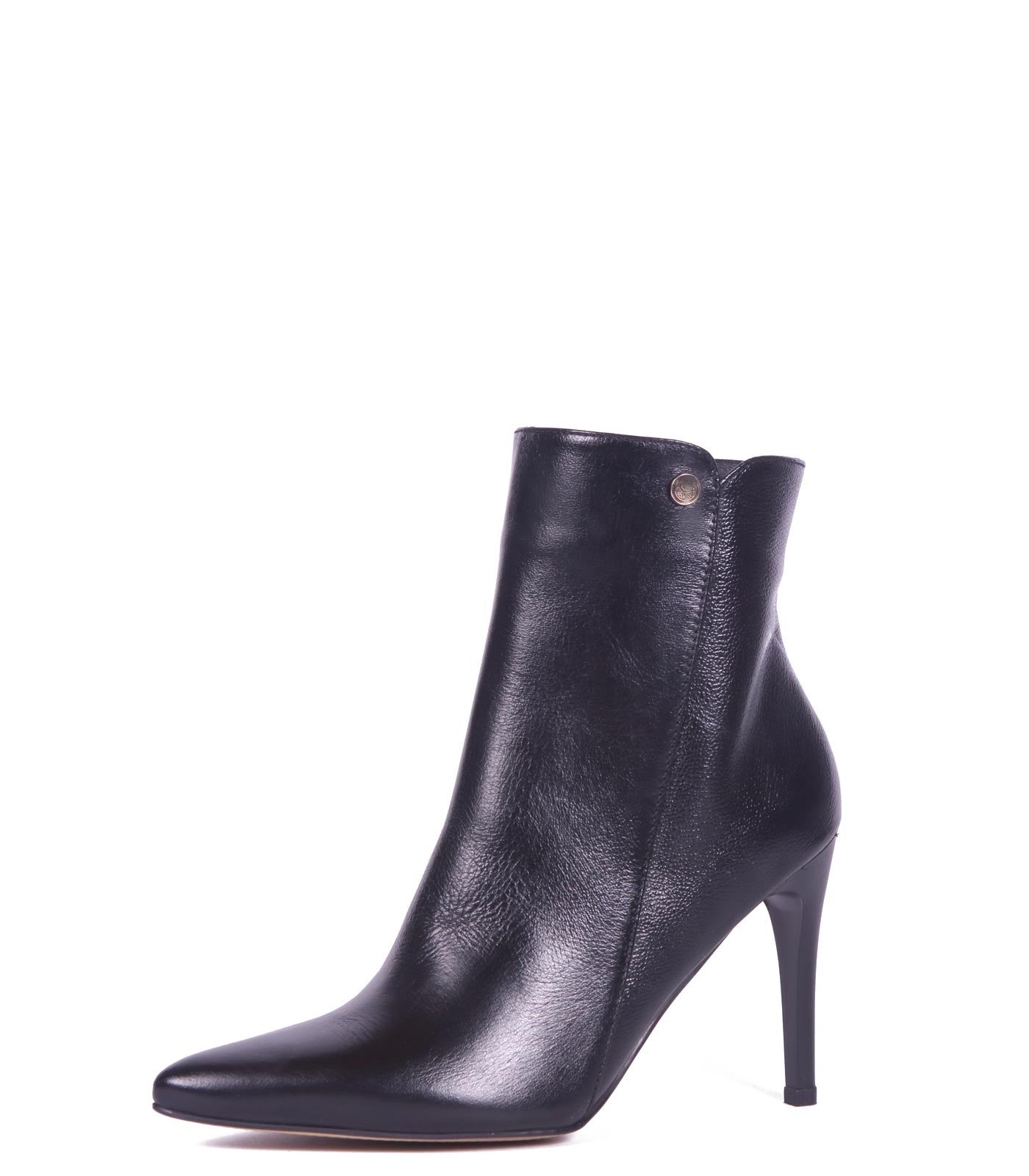 Botin  Malta Cuero Negro