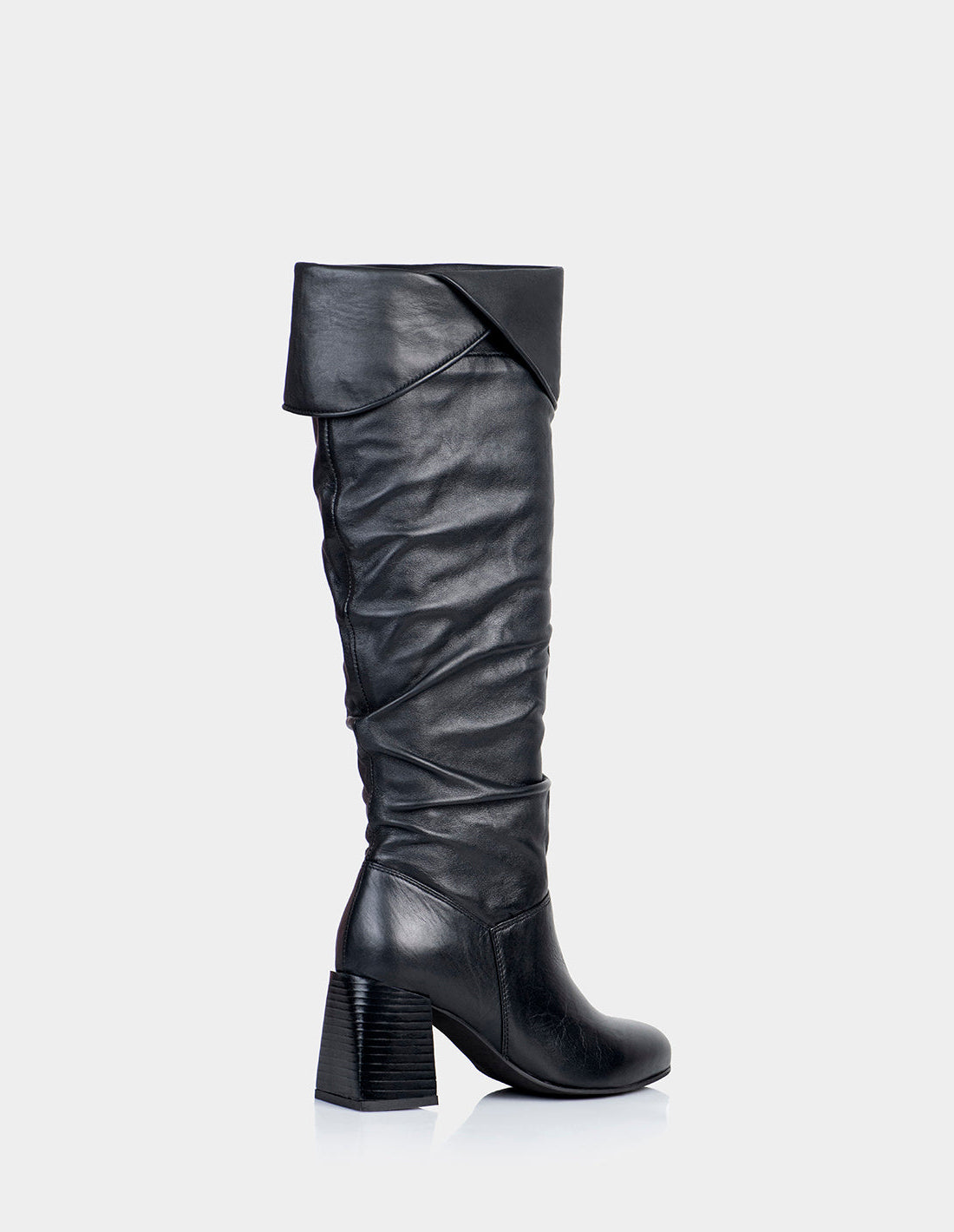 Bota Berna Cuero Negro