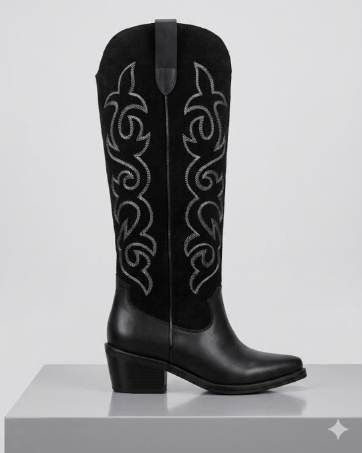 Texana Jess Cuero x Gamuza Negro