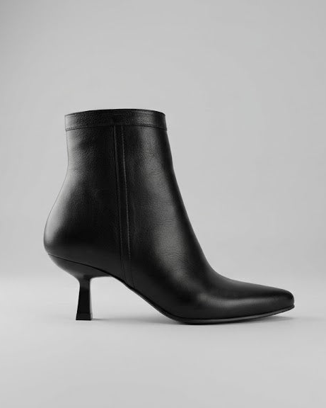 Botin Felice cuero Napa Negro