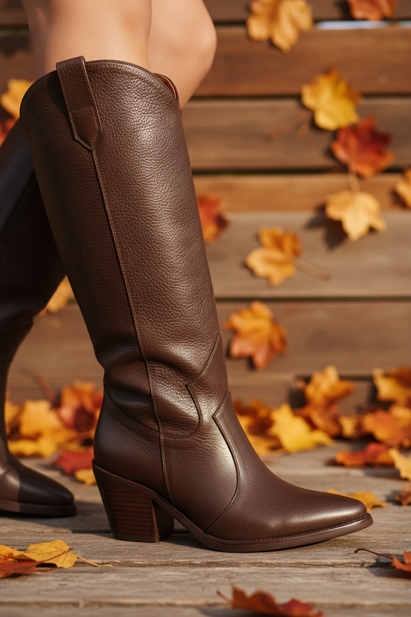 Bota Texana Cameron Cuero Cafe