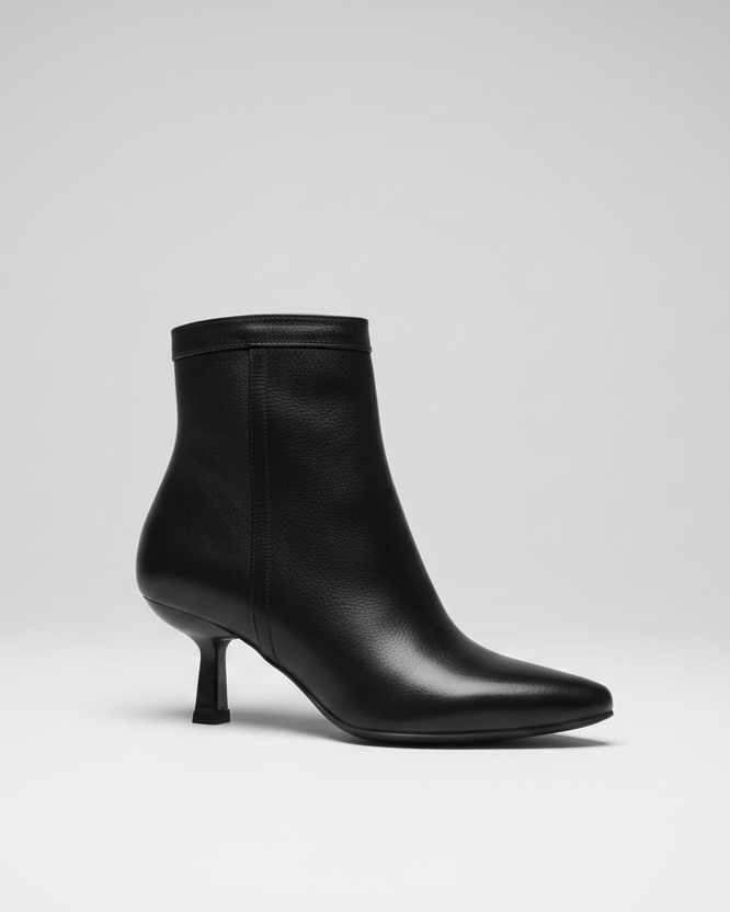 Botin Felice cuero Napa Negro
