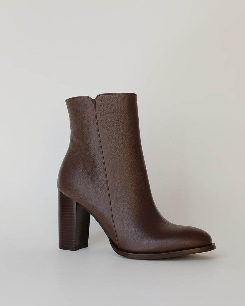Botin Pamela Cuero Cafe