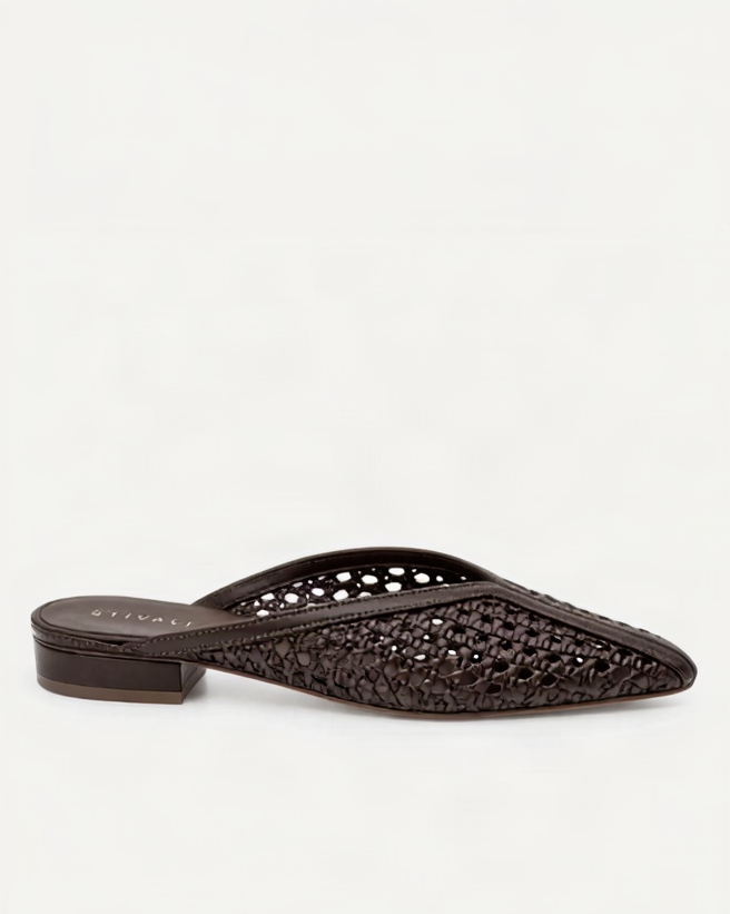 Zapato Talis Tejido Cafe