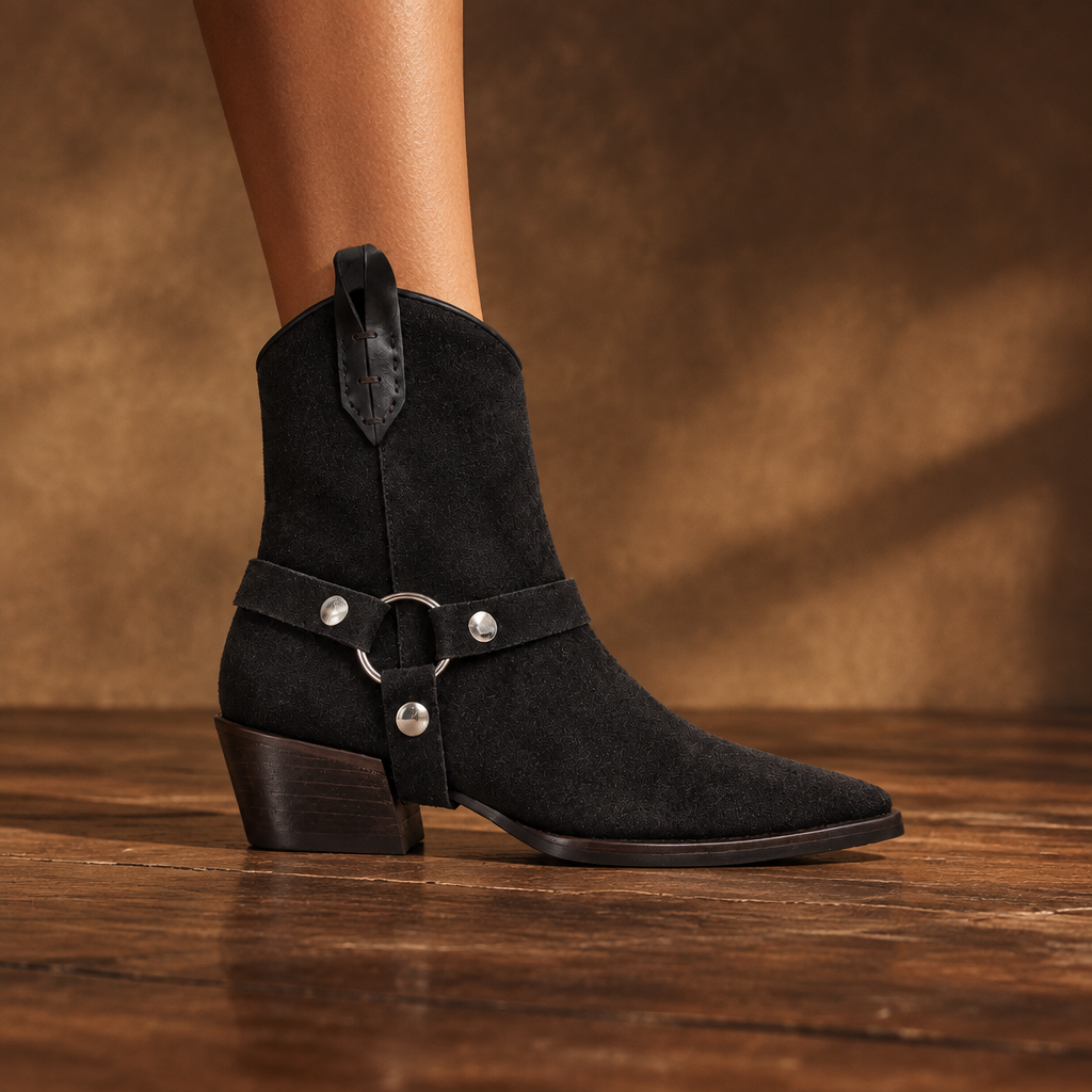 TEXANA 2518 GAMUZA NEGRO