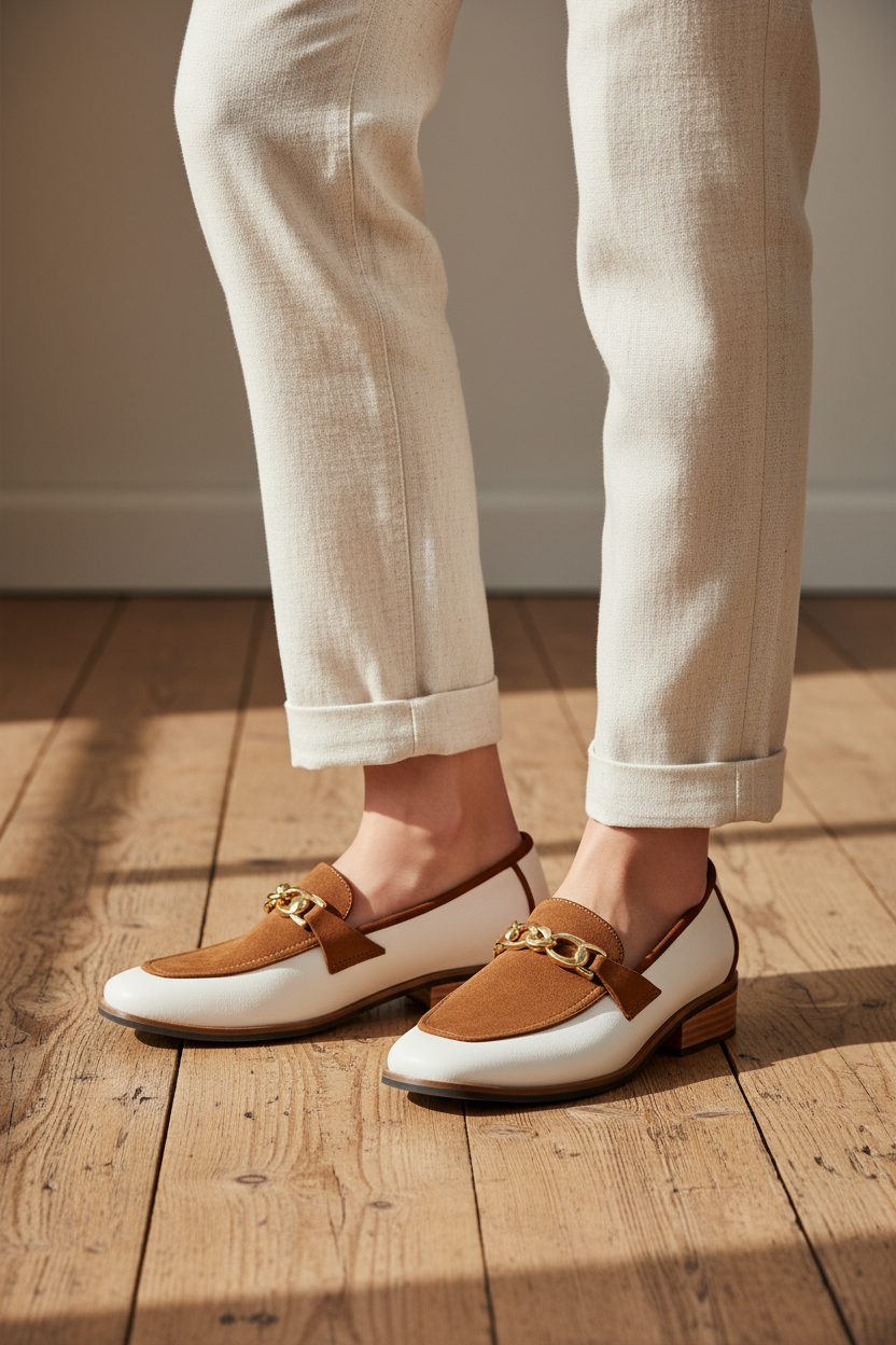 Mocasín Amaretto Beige x Canela