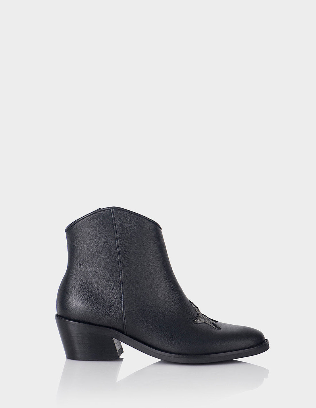 Botin Andromeda Negro x Plomo