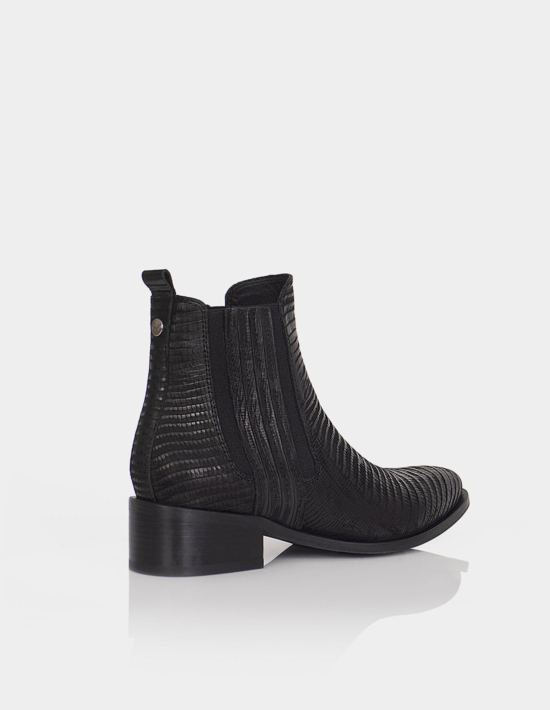 Botin Austria Reptil Negro