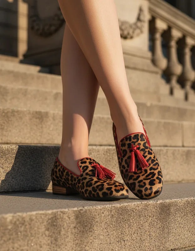 Mocasin Ambar Leopardo
