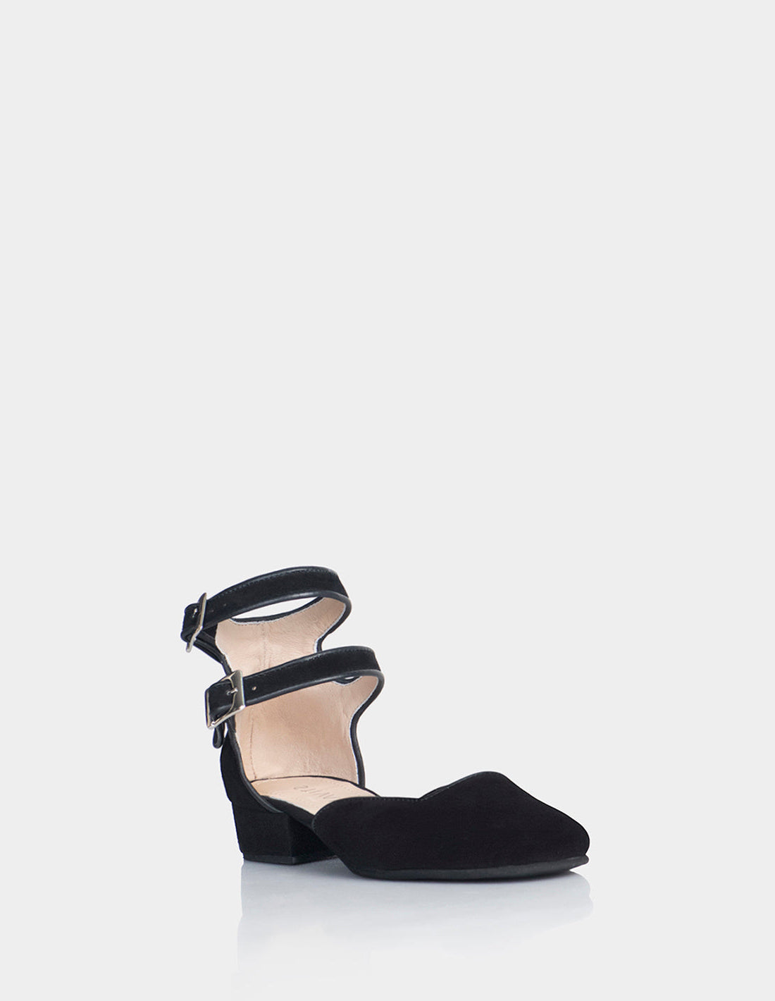 Zapato Aspen Ante Negro