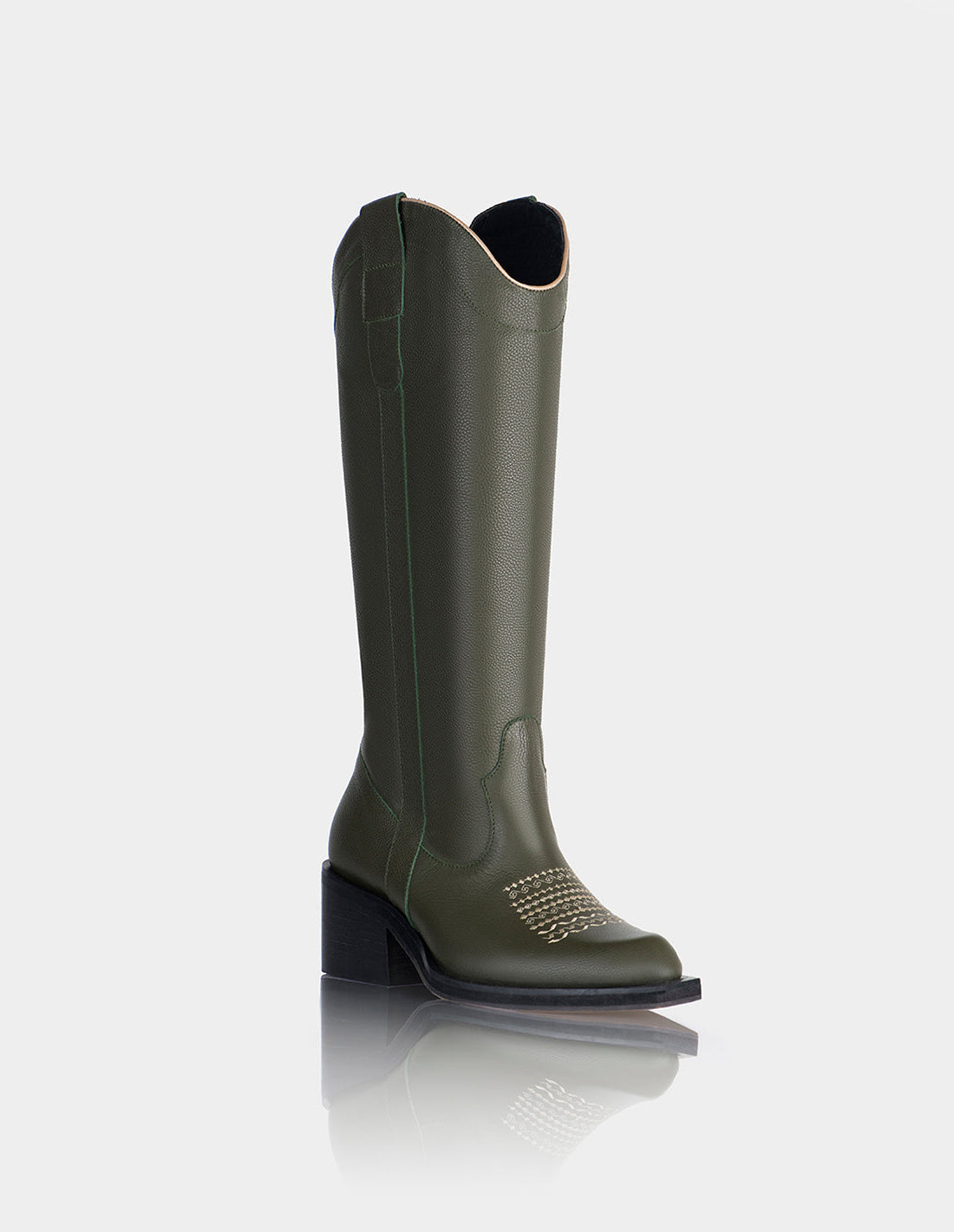 Bota Texana Bravia Verde Oliva
