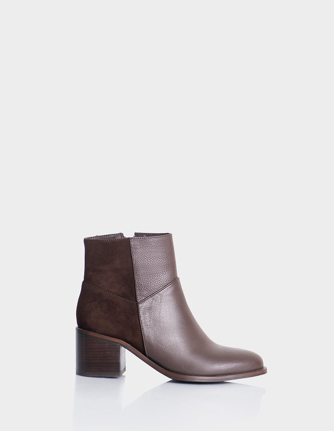 Botin Bianca Cuero cafe