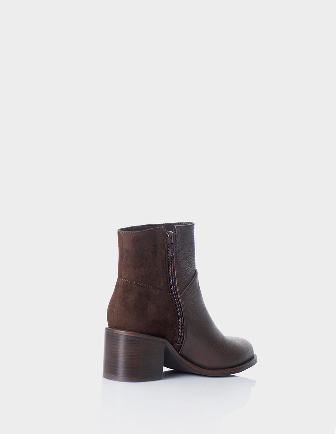 Botin Bianca Cuero cafe
