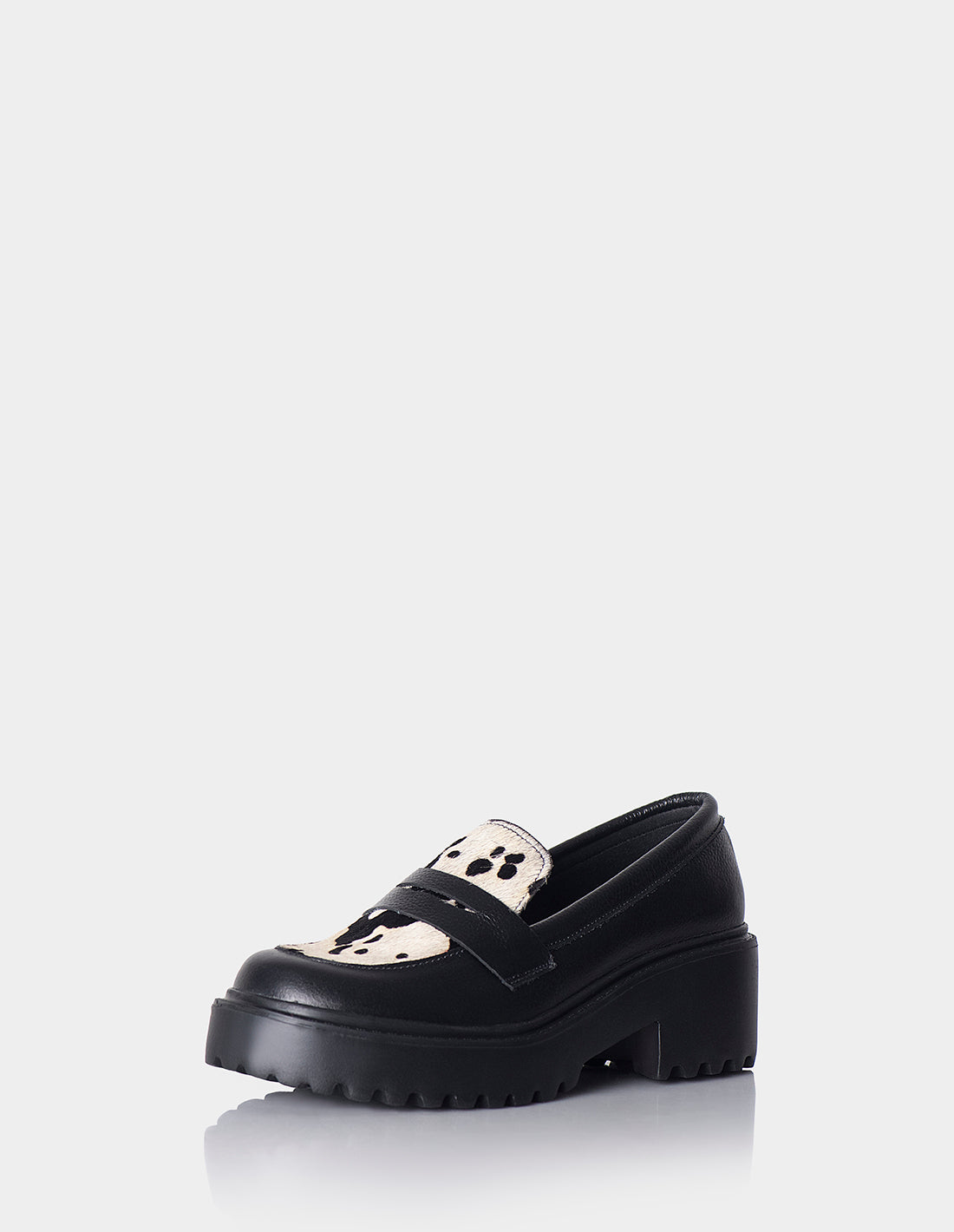 Mocasín Capri Vaquita * cuero Negro