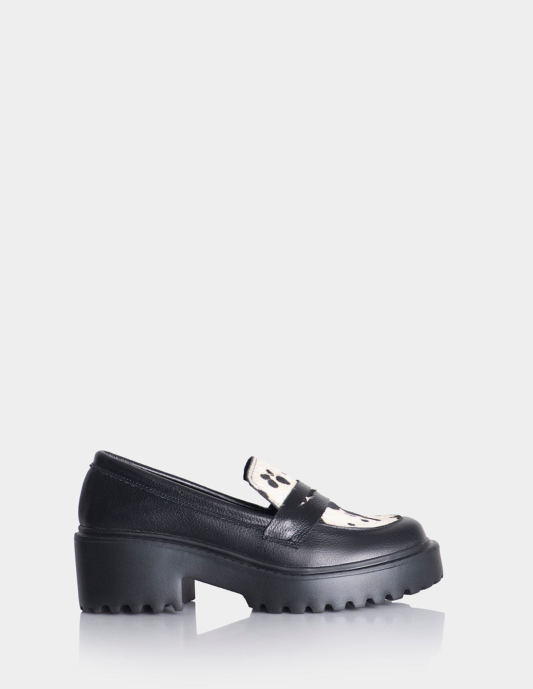 Mocasín Capri Vaquita * cuero Negro