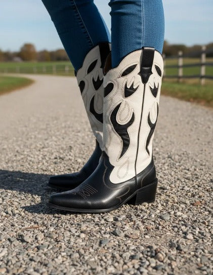 Texana Doroti Negro X Beige