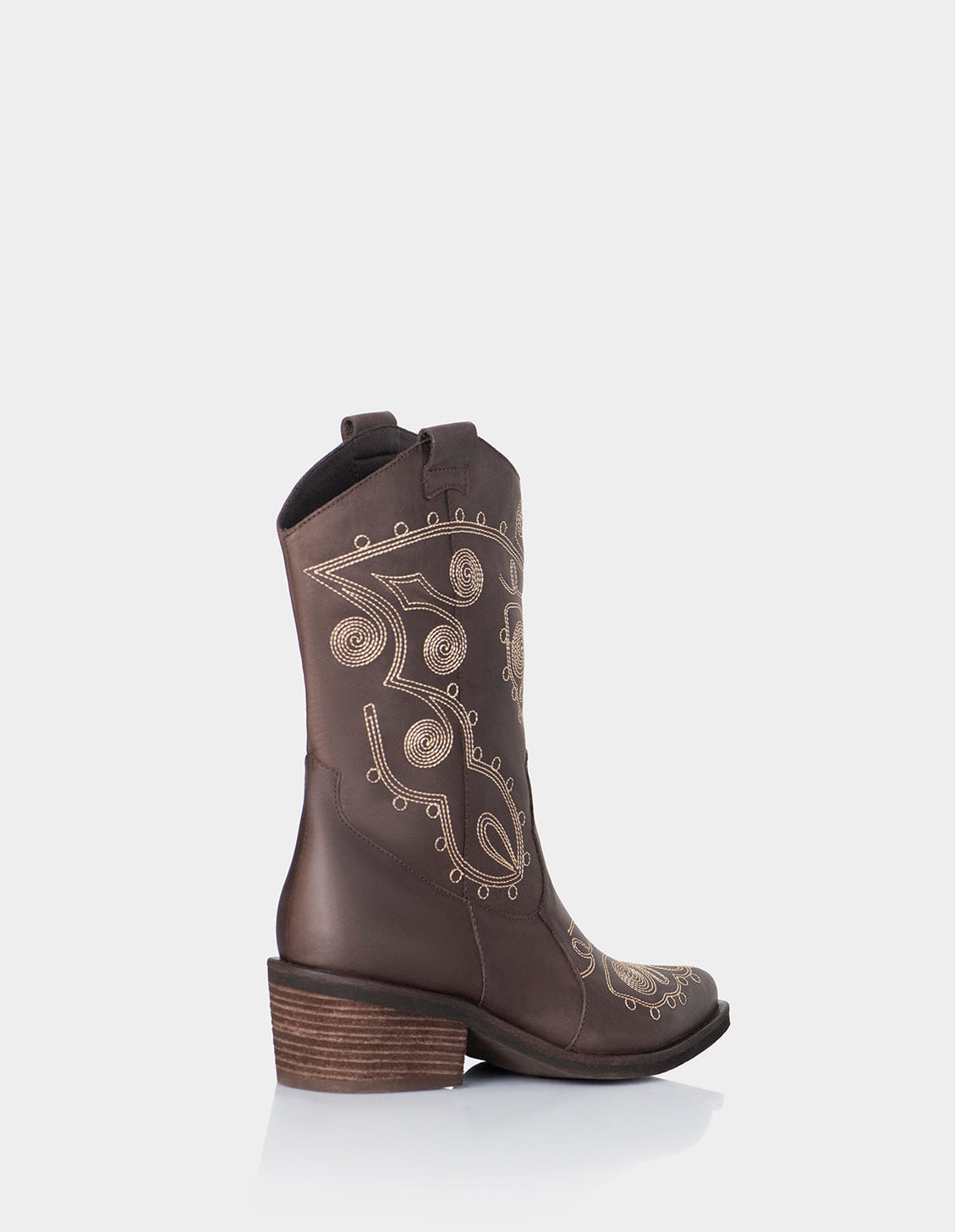 Bota Encanto Cuero Cafe