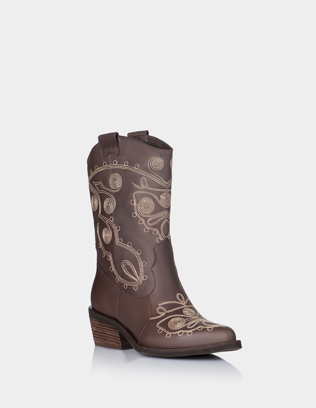 Bota Encanto Cuero Cafe