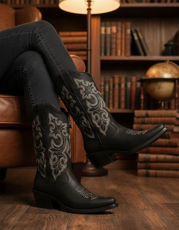 Texana Eclipse Cuero Negro