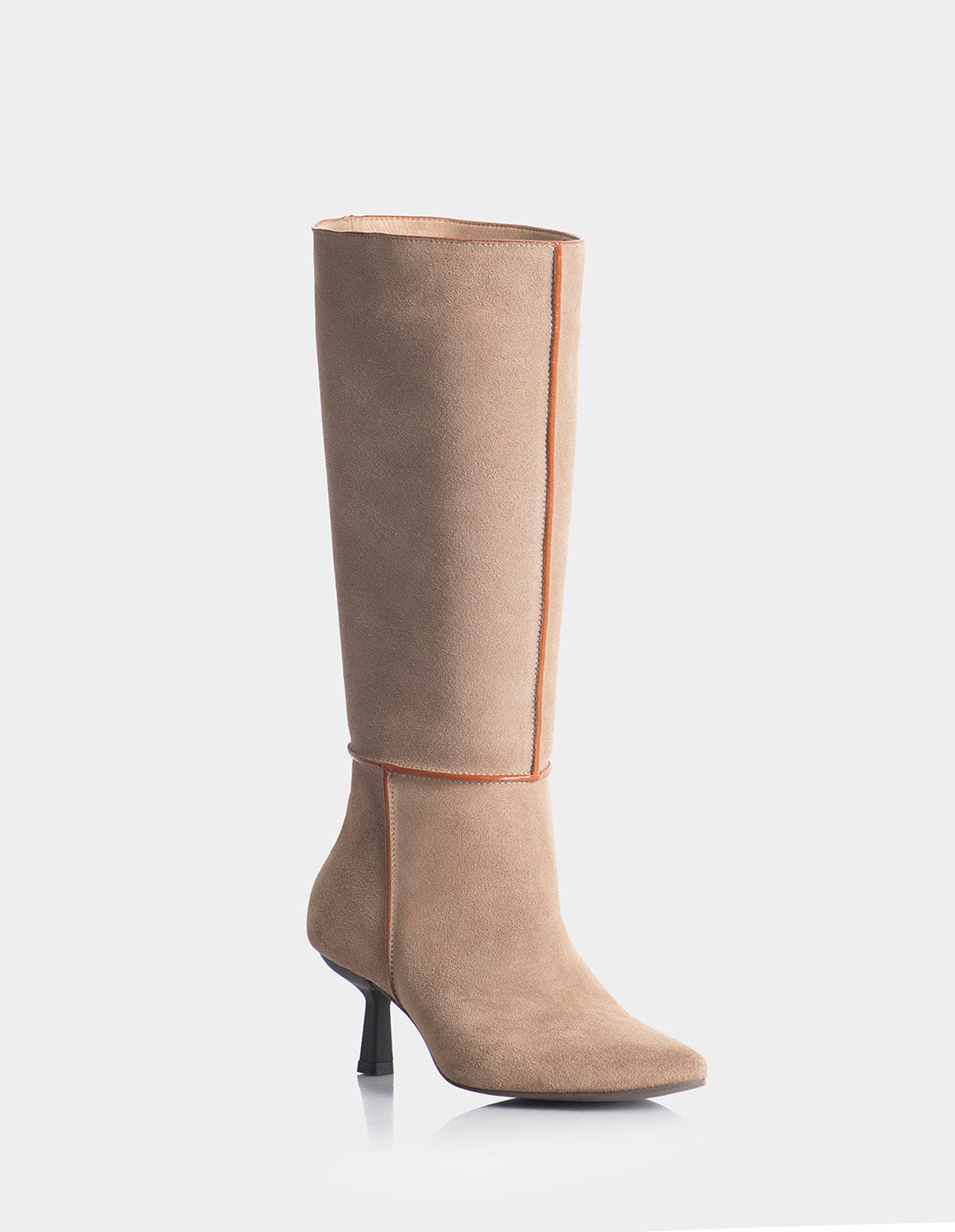 Bota Fiora Gamuza Almendra