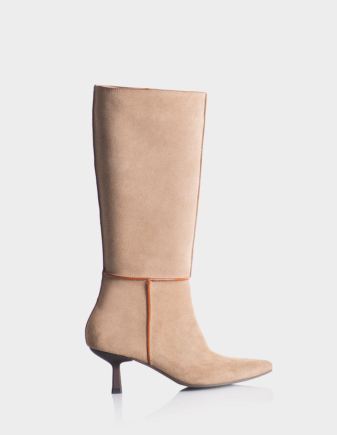 Bota Fiora Gamuza Almendra
