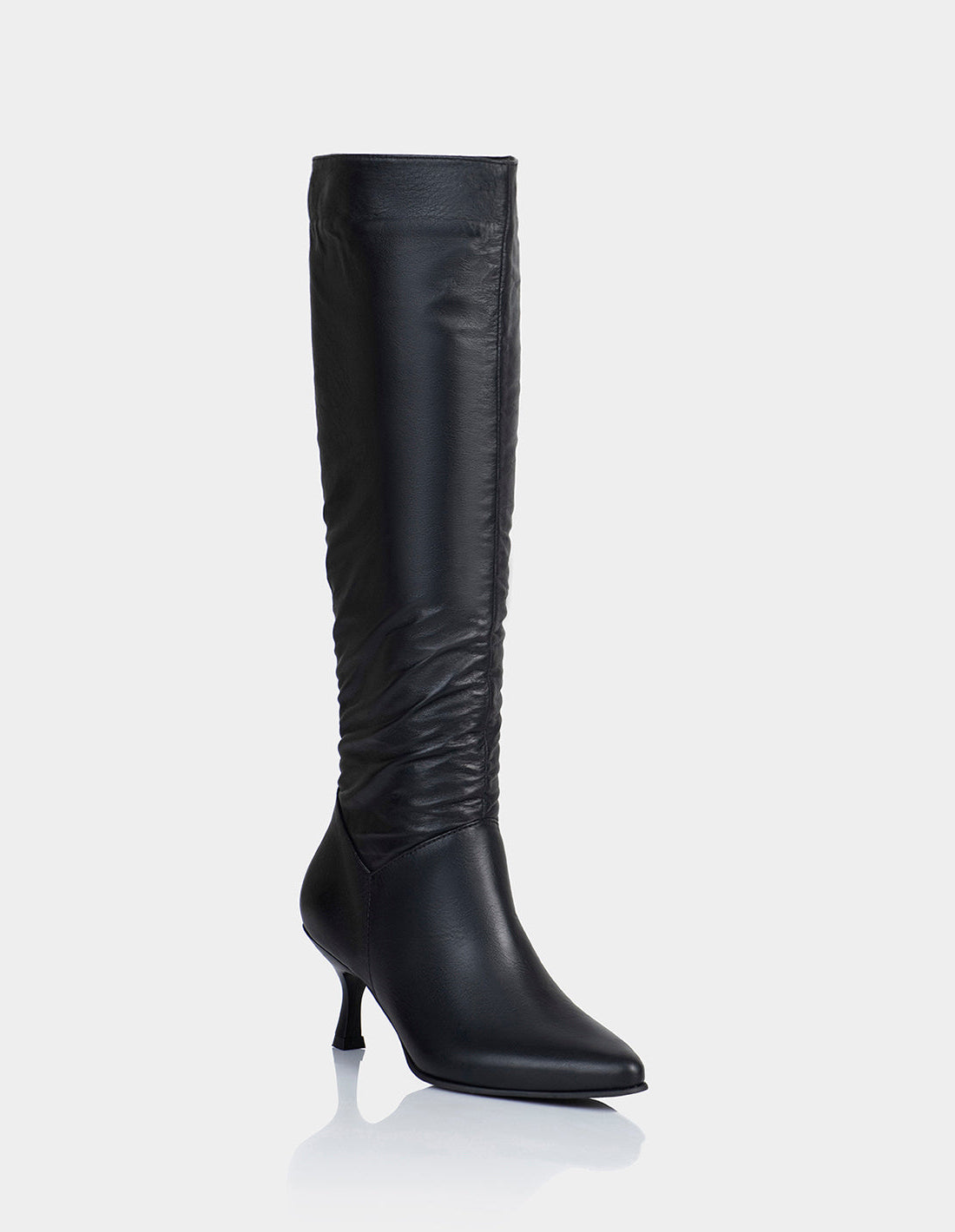 Bota Franca cuero negro