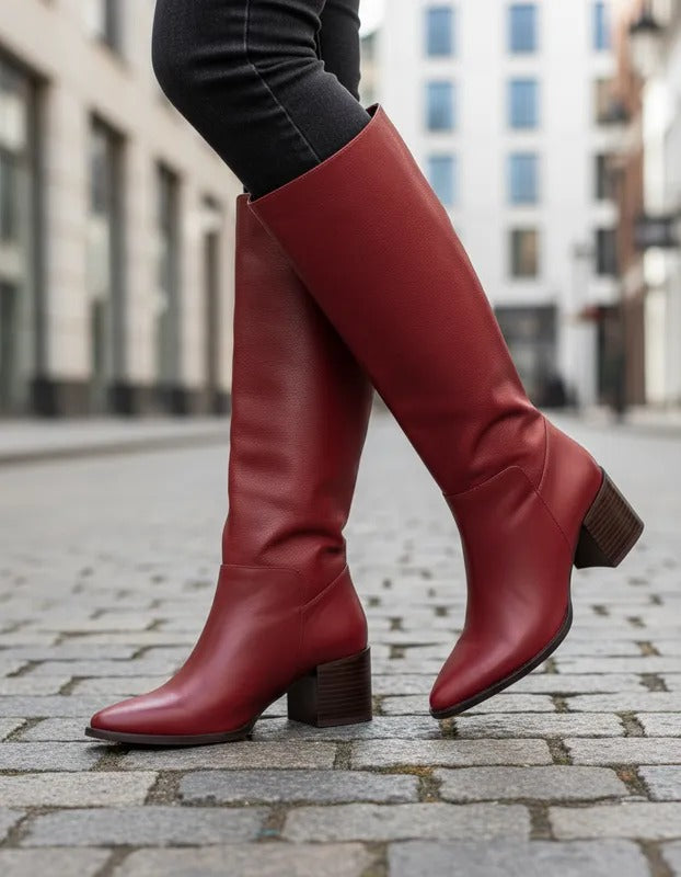 Bota Ferrara Cuero MB Ruby