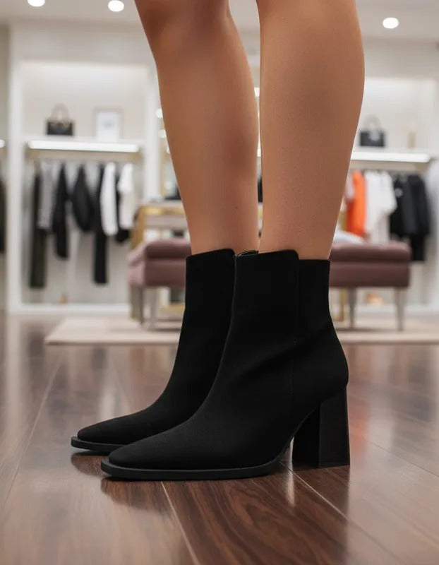 Botin Fez Ante Negro