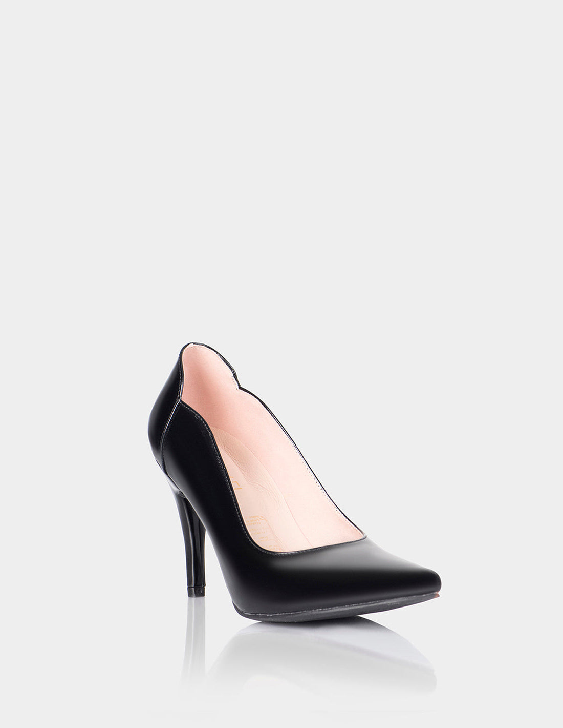 Stiletto  Hanna 519 Charol Negro