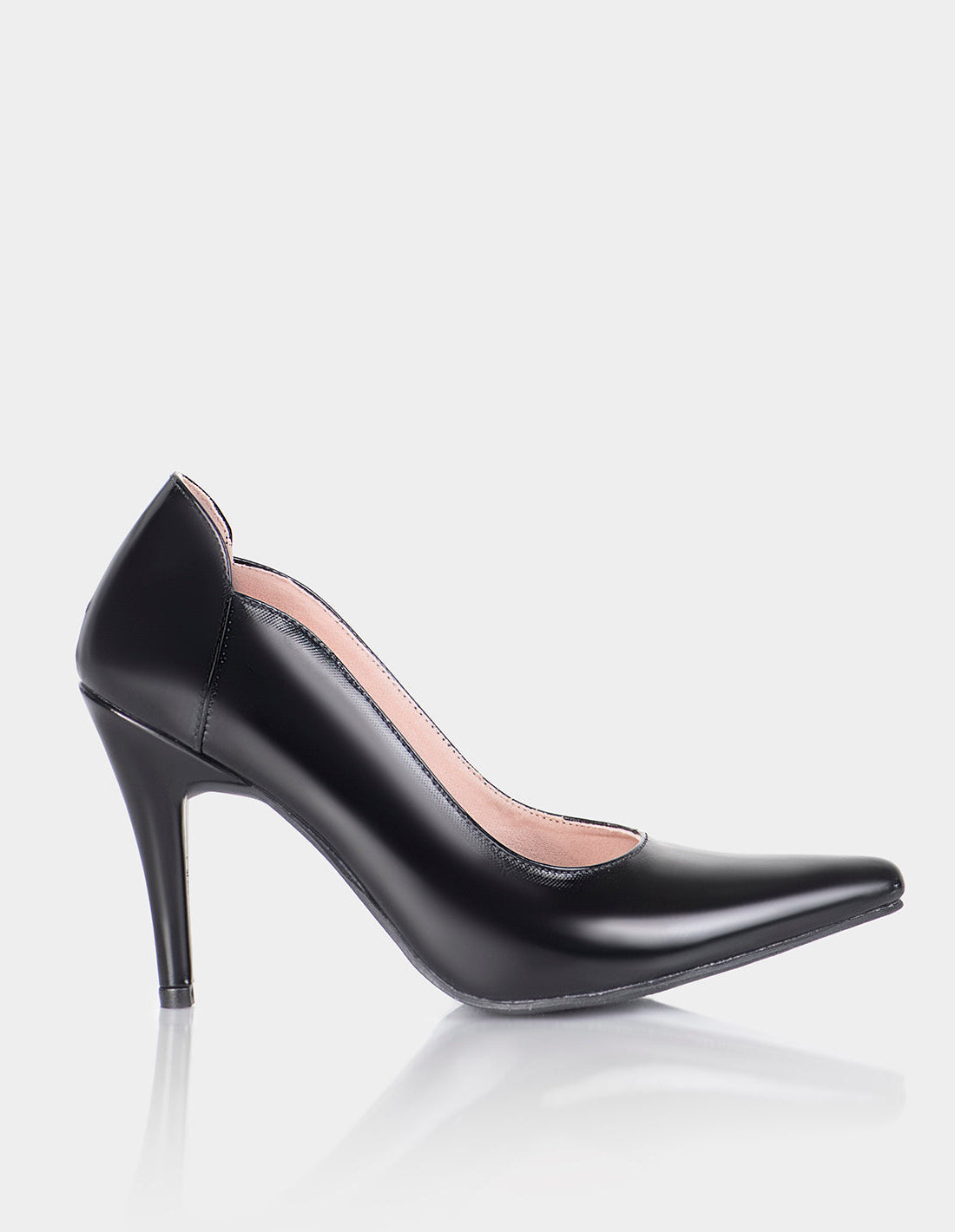Stiletto  Hanna 519 Charol Negro