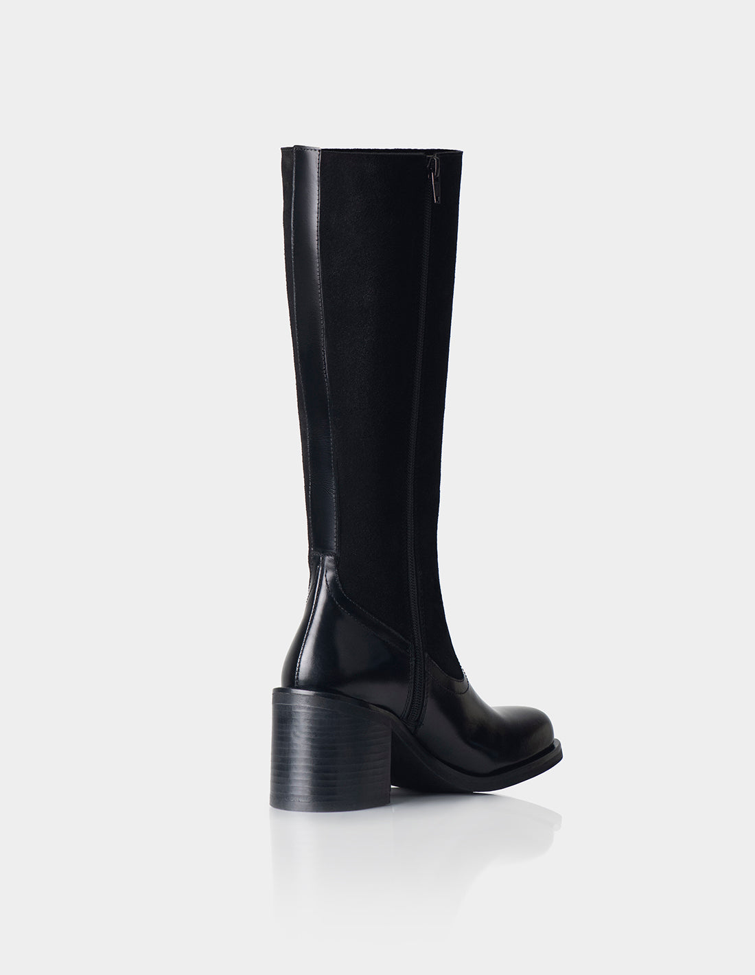 Bota Izcra Cuero * Gamuza Negro