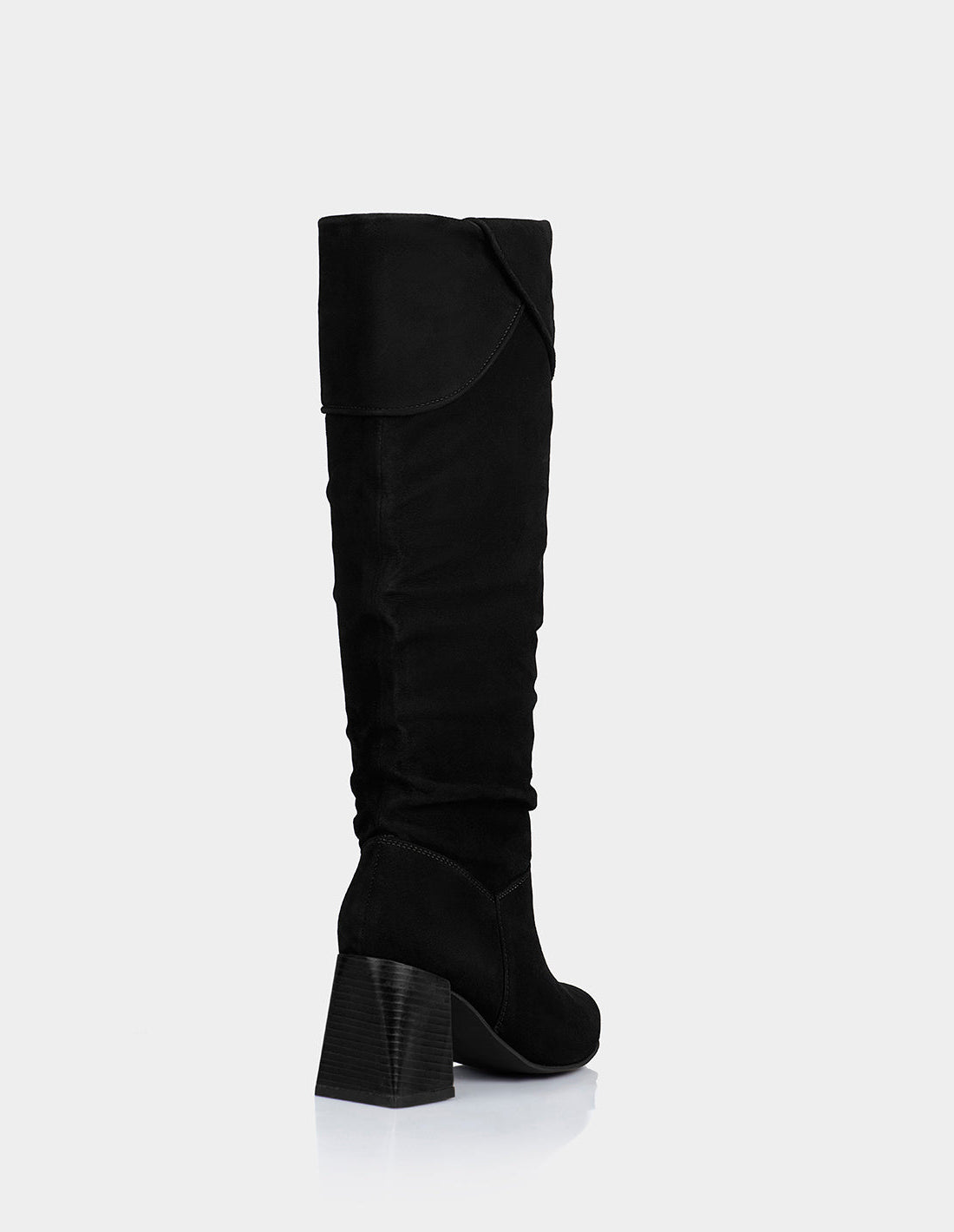 Bota Berna Cuero Ante Negro