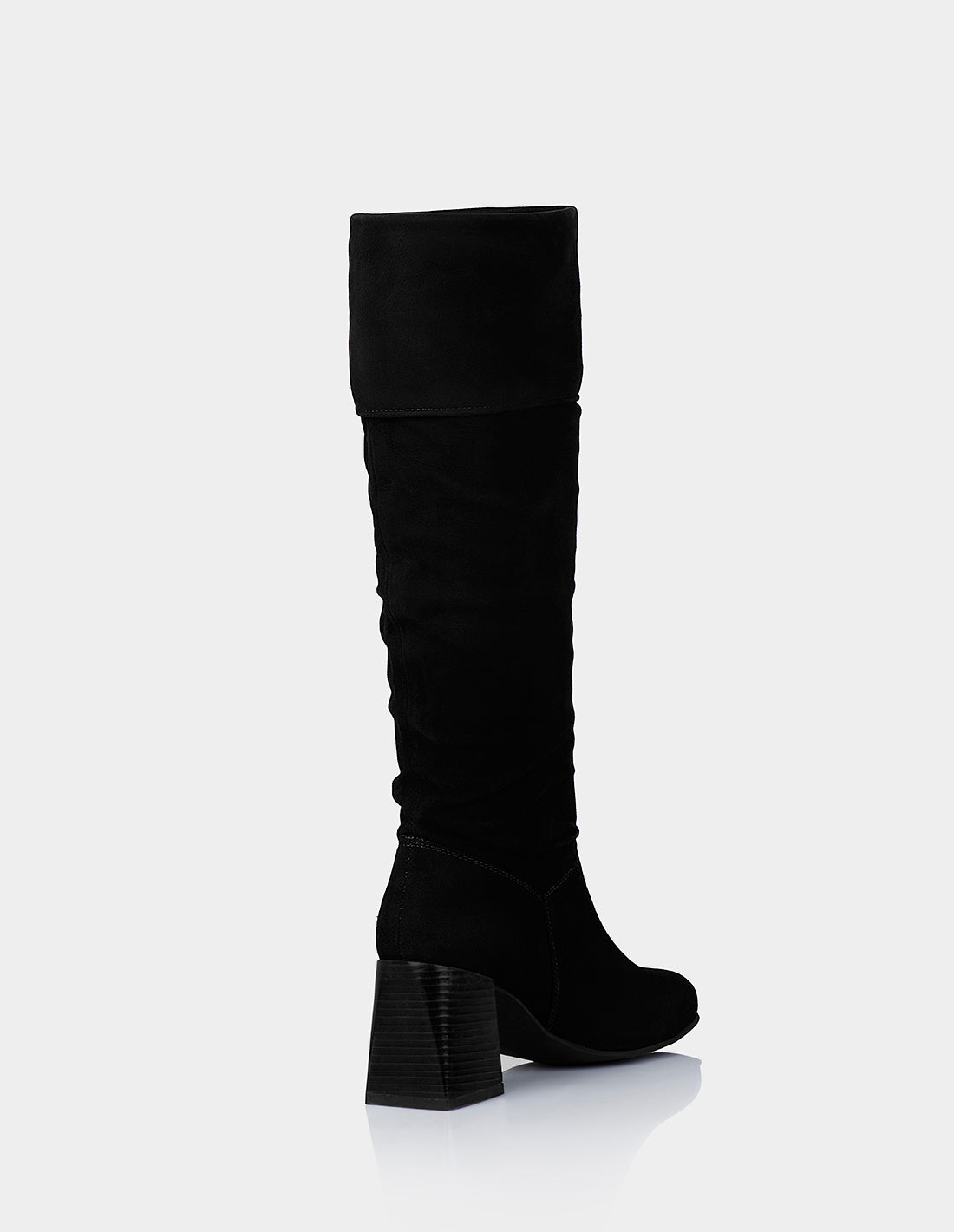 Bota Berna Cuero Ante Negro