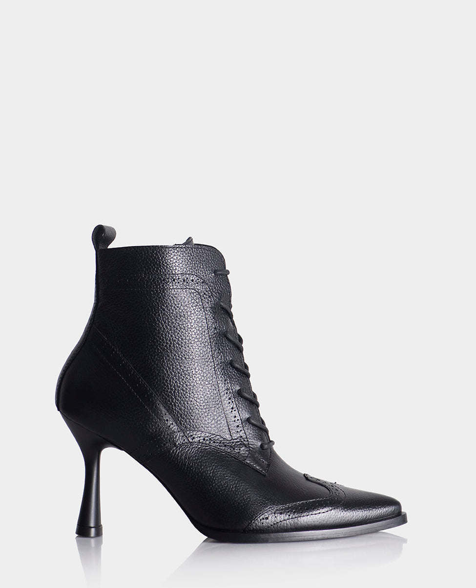 Botin Zia Cuero Negro