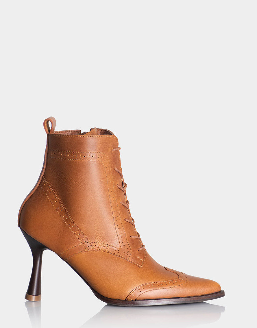 Botin Zia Cuero Miel