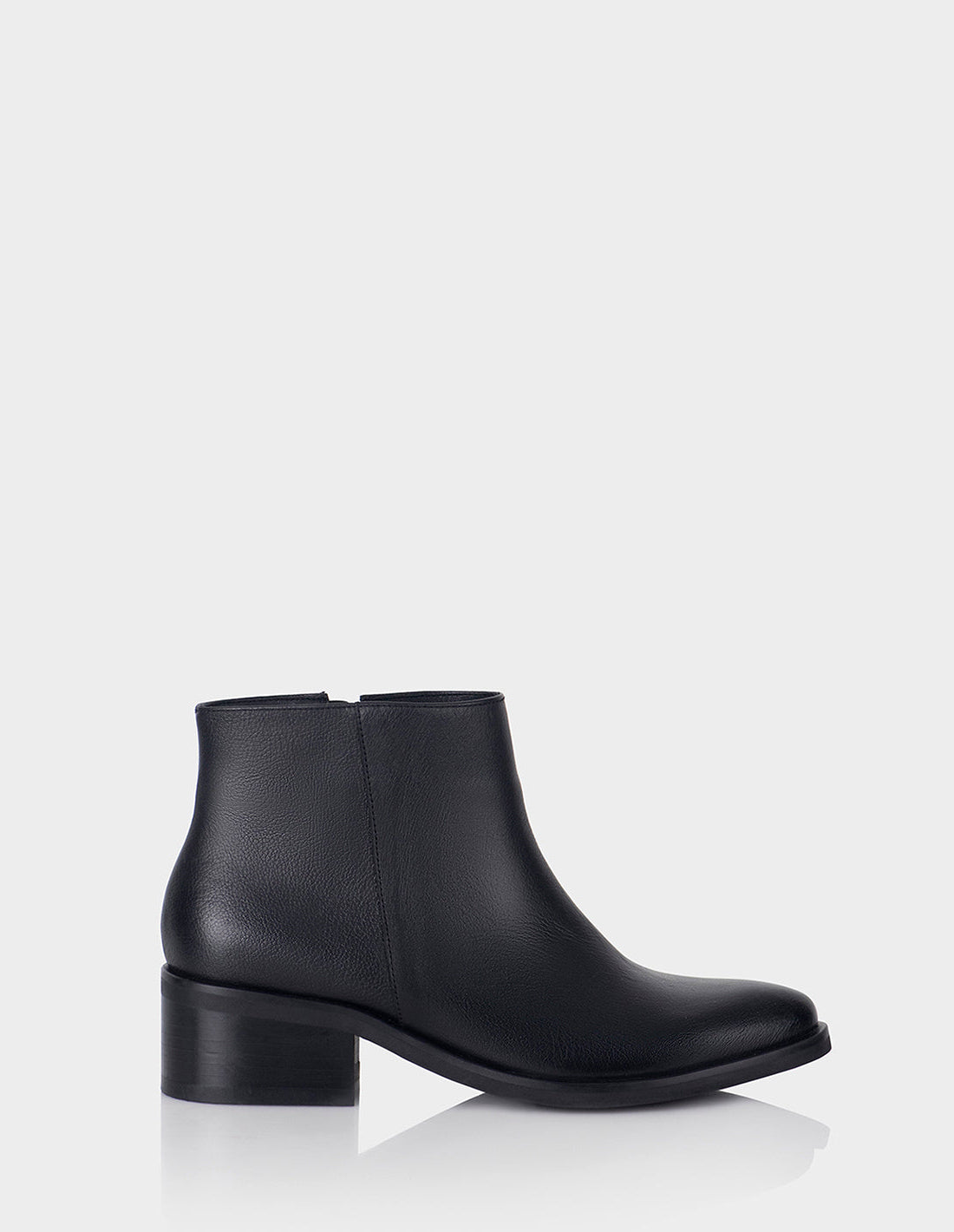 Botin Aitanna Cuero Negro