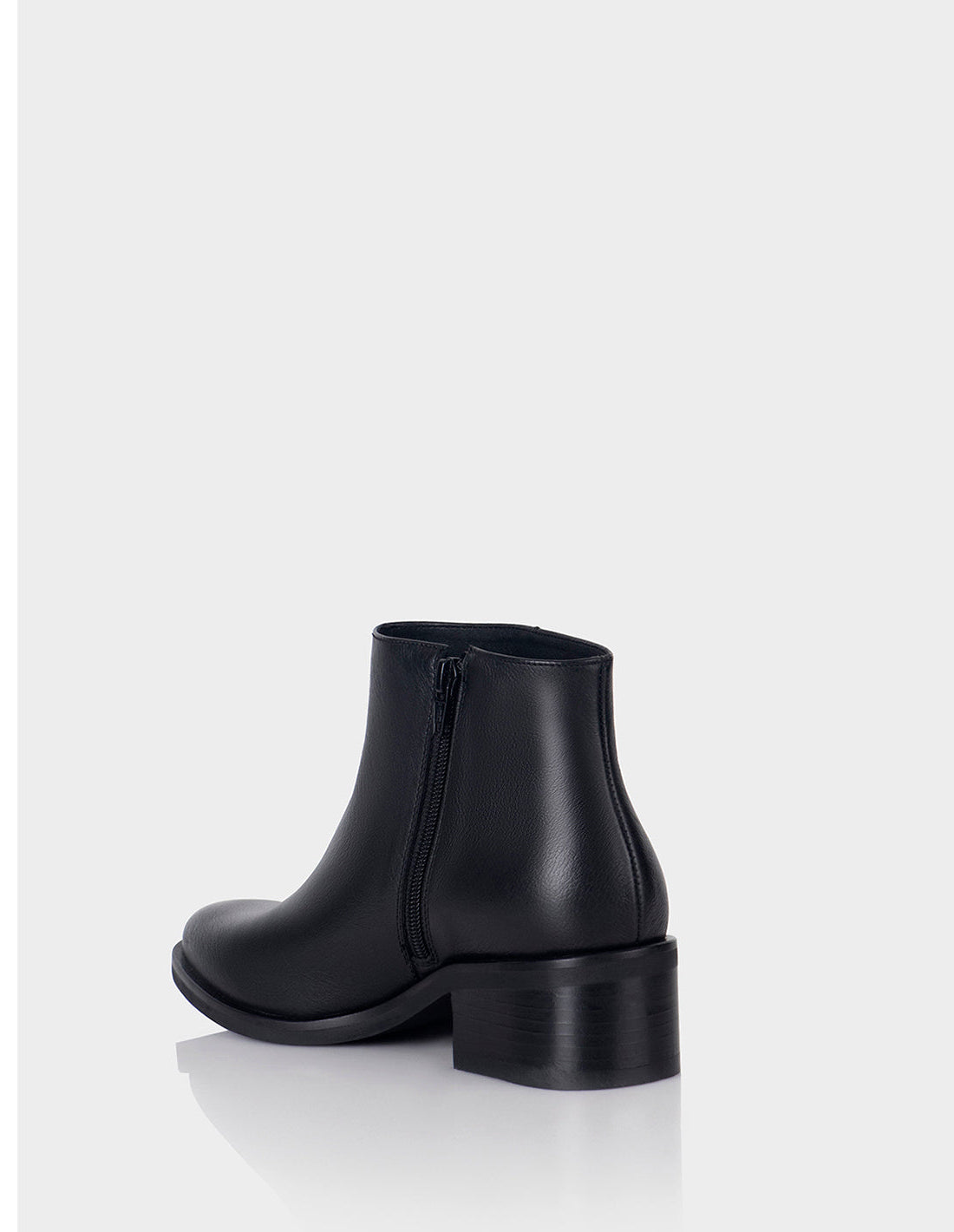 Botin Aitanna Cuero Negro