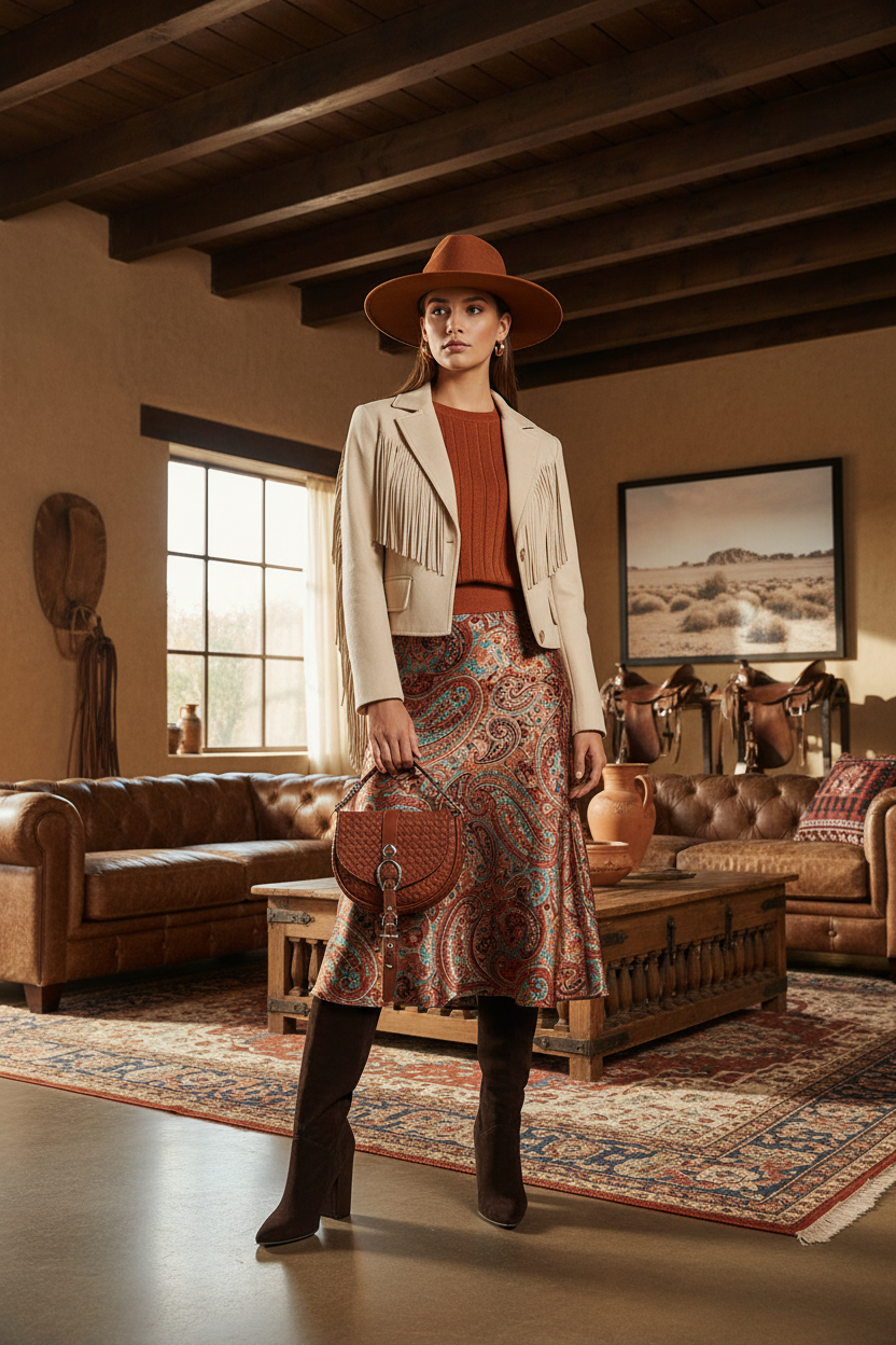 Bota Slouchy Maggie Ante Café