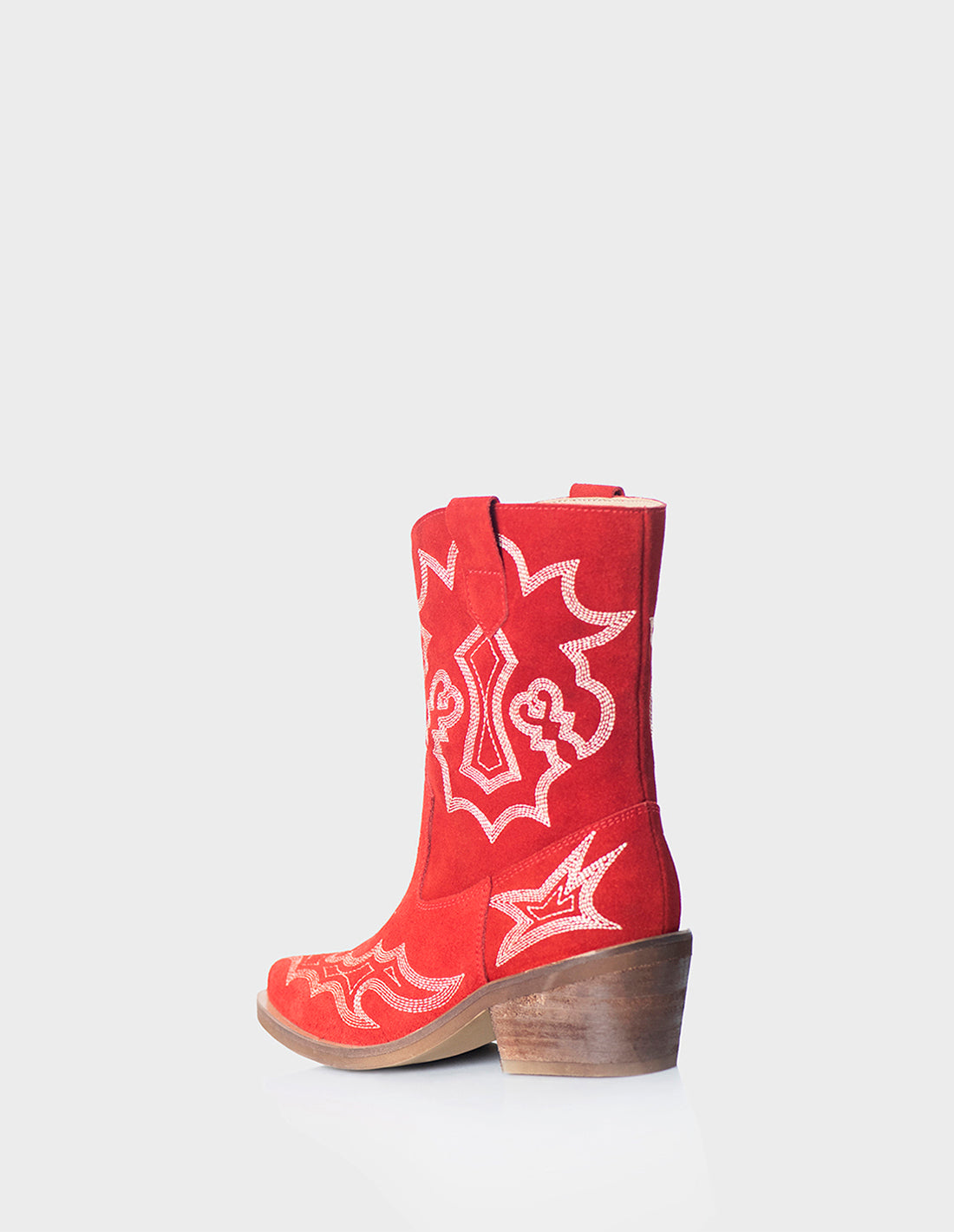 Texana Jerez Gamuza Rojo