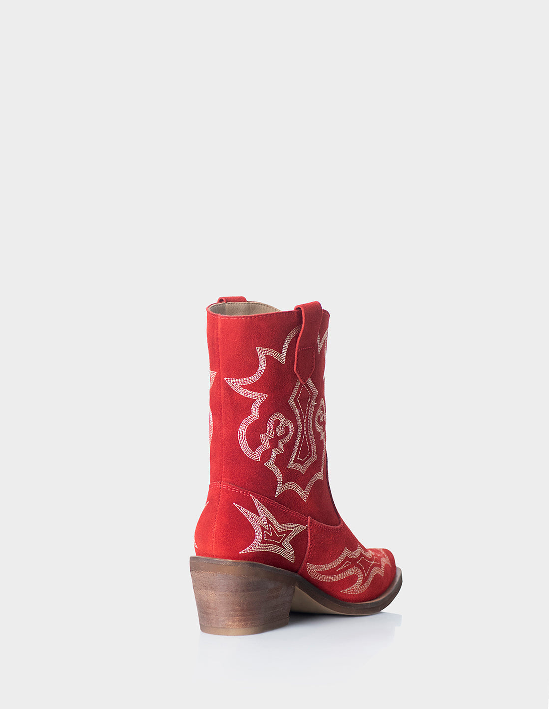 Texana Jerez Gamuza Rojo