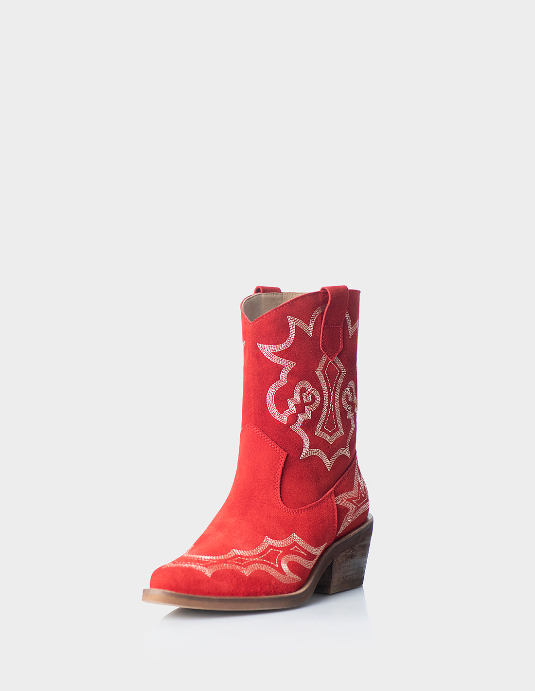 Texana Jerez Gamuza Rojo