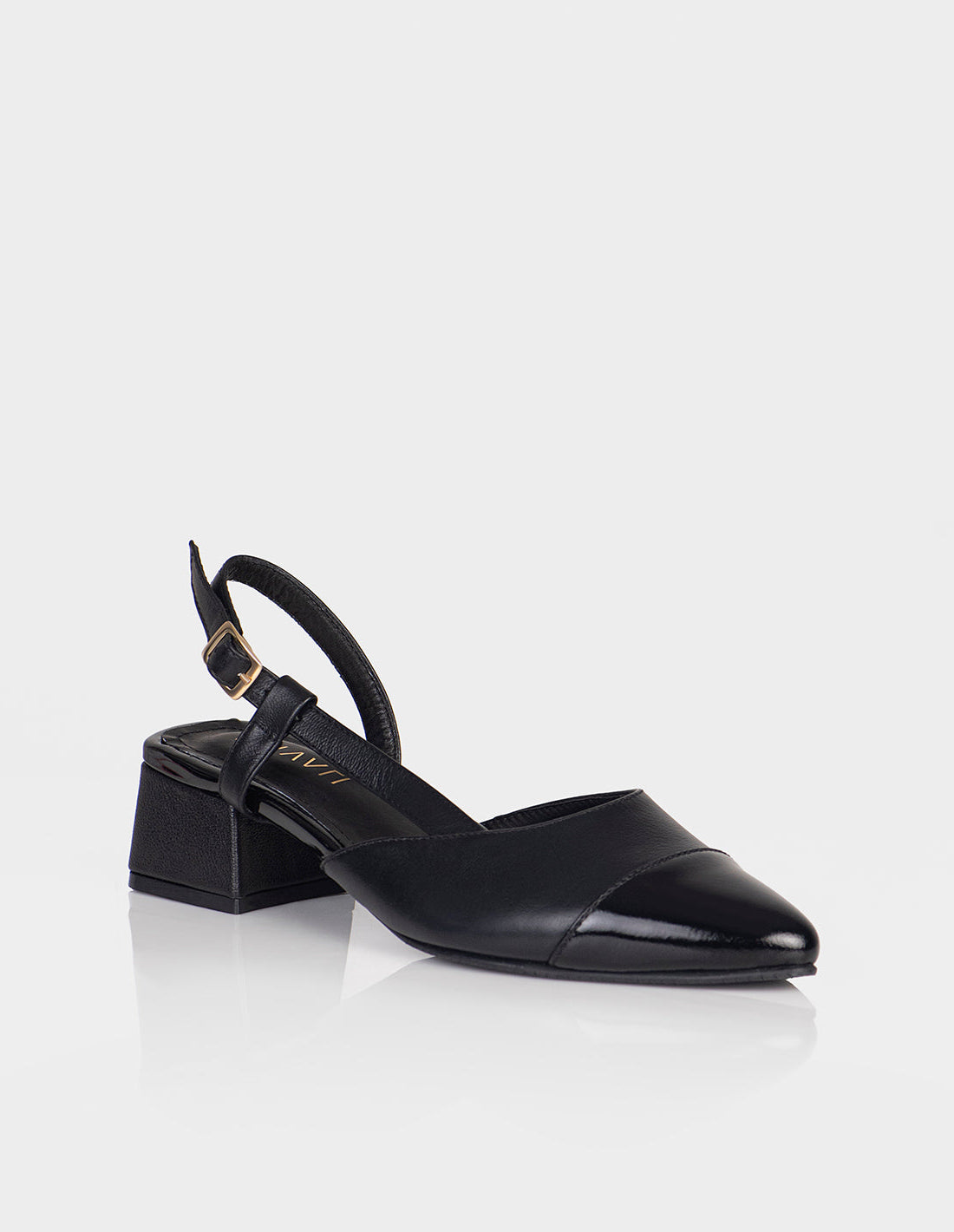 Zapato Slingback Khatia Negro