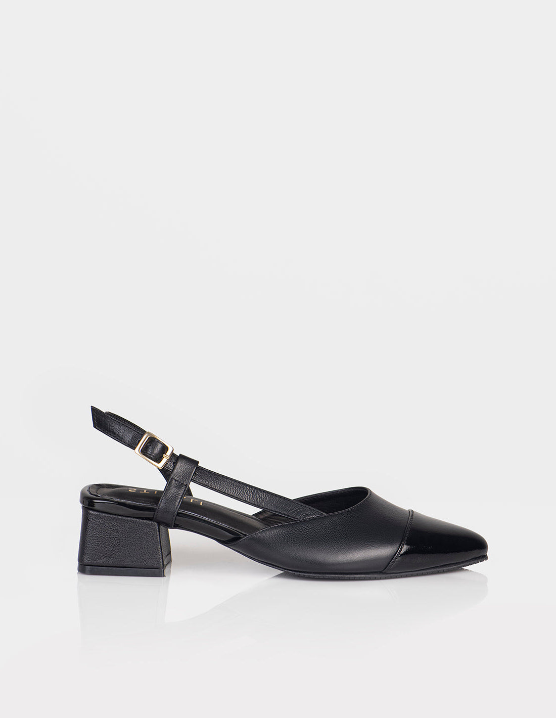Zapato Slingback Khatia Negro