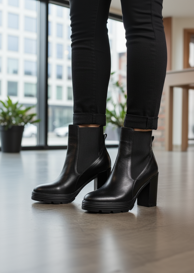 Botin Kiara Negro